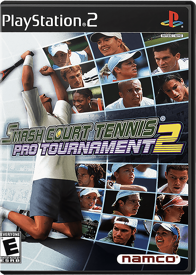 Smash Court Tennis Pro Tournament 2 box art for Playstation 2